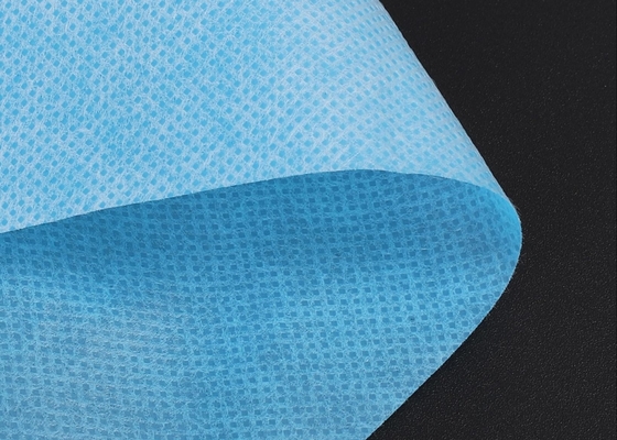 kaufen PET Film lamellierte nichtgewebtes Gewebe-wasserdichtes Antistatisches für Wegwerfschutzkleidung online manufacture