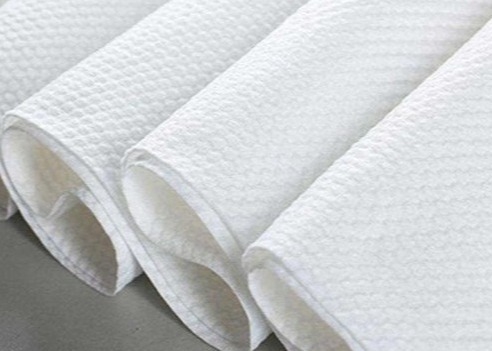 kaufen Nichtgewebtes Gewebe dickflüssiges Polyester-Perle Spunlace-Stoff-Wegwerfabwischen Spunlace online manufacture