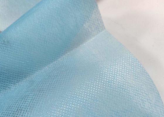 kaufen Blaues weißes Polypropylen-Gewebe pp. nichtgewebtes Gewebe-100 für Krankenhaus-Hygiene-Industrie online manufacture