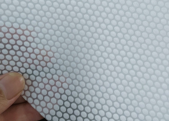 kaufen Nichtgewebtes Gewebe-hohe Härte des Blasen-Druck-pp. gleiten nicht für die Herstellung von Wegwerfpantoffeln online manufacture