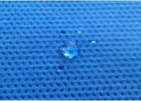 kaufen Wasserfreundliches SMS-Nichtgewebe in blau für Einwegschutzkleidung 12-200GSM online manufacture