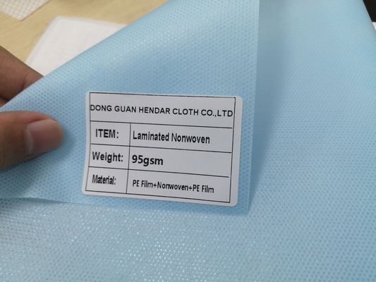 kaufen PP PE beschichtetes Vliesstoffgewebe wasserdicht 1600mm kundenspezifische Breite online manufacture
