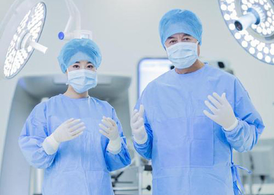 kaufen 100% Jungfrau materieller Polypropylen-Vliesstoff hoher Qualität für chirurgische Kappe, Maske, Kleid online manufacture