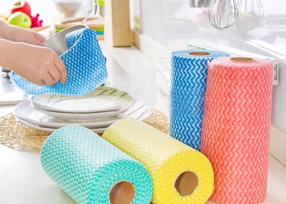 kaufen Jacquardwebstuhl/Masche nichtgewebtes Gewebe Spunlace, das Papierrolle für industrielles abwischt online manufacture