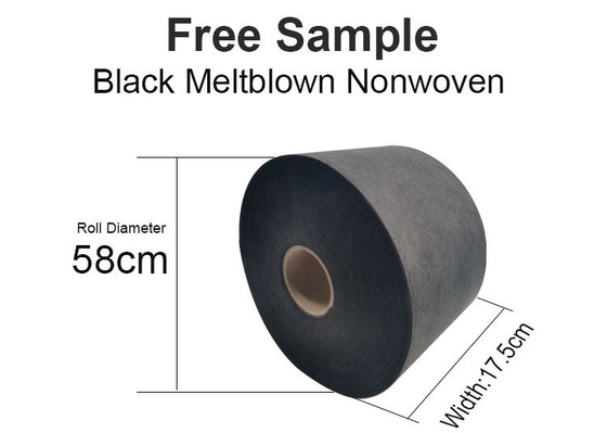 kaufen Gefärbtes Muster 100% pp. BFE99 chirurgische Maske Meltblown nicht Gewebes-25GSM 175MM Breite online manufacture