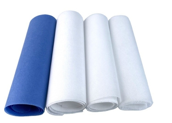 kaufen 100% pp. weiches Spunbond nichtgewebtes Gewebe-flaumiges hydrophiles Weiß für Baby-Windel online manufacture