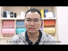 Was sind die Eigenschaften von schmelzgeblasenem Stoff?