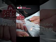 Flammhemmendes Vlies ≠ nicht brennbares Tuch, denkst du?