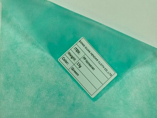 Square Sesame PP Spunbond Nonwoven Fabric 12-130gsm can Export Europ Custom Width Color